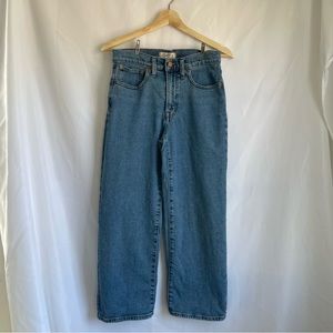 Madewell Tencel Wide Leg Jeans Size 26P